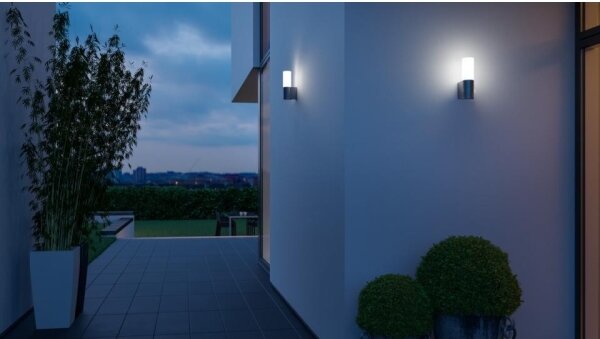 Steinel 069506-LED Vonkajšie nástenné svietidlo L 605 LED/11,3W/230V IP44 antracit