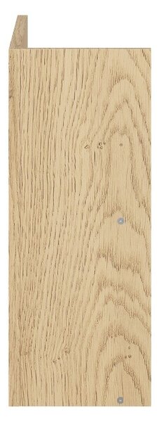 Comad Závesná skrinka pod umývadlo Aster Ovalia s doskou 100 cm dub cremona/zelená