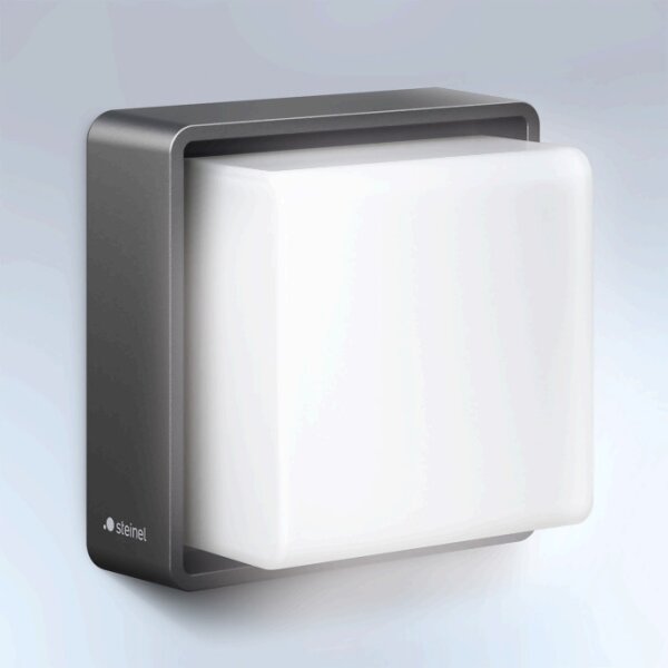 Steinel 078645- LED Nástenné svietidlo so senzorom L 845 SC 9W/230V IP44 antracit