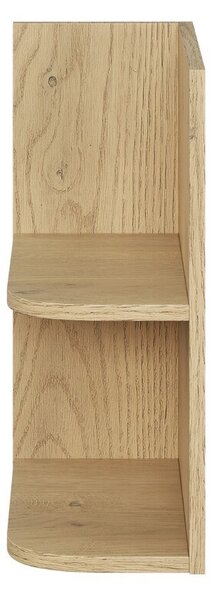 Comad Závesná skrinka pod umývadlo Aster Ovalia s doskou 100 cm dub cremona/zelená
