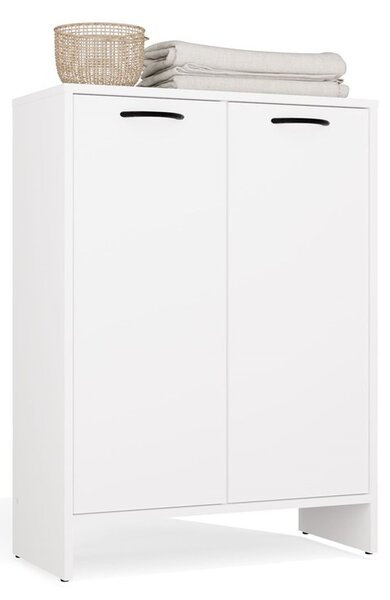 TP Living Spodná kúpeľňová skrinka s košom na bielizeň Nina 66 cm biela