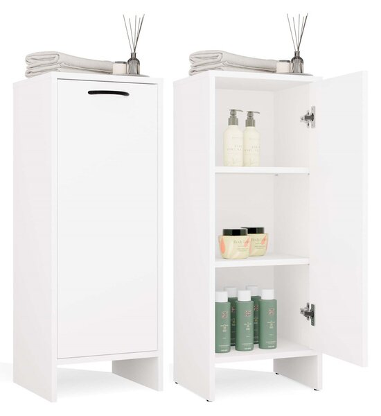 TP Living Spodná kúpeľňová skrinka s policami Nina 35 cm biela