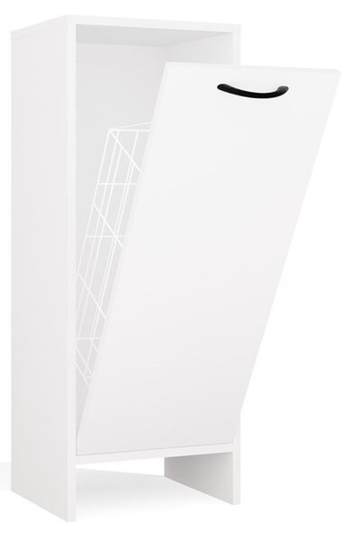 TP Living Spodná kúpeľňová skrinka s košom na bielizeň Nina 35 cm biela