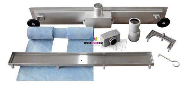 MAXMAX Odtokový sprchový žľab MAXMAX NEO PURE 2v1