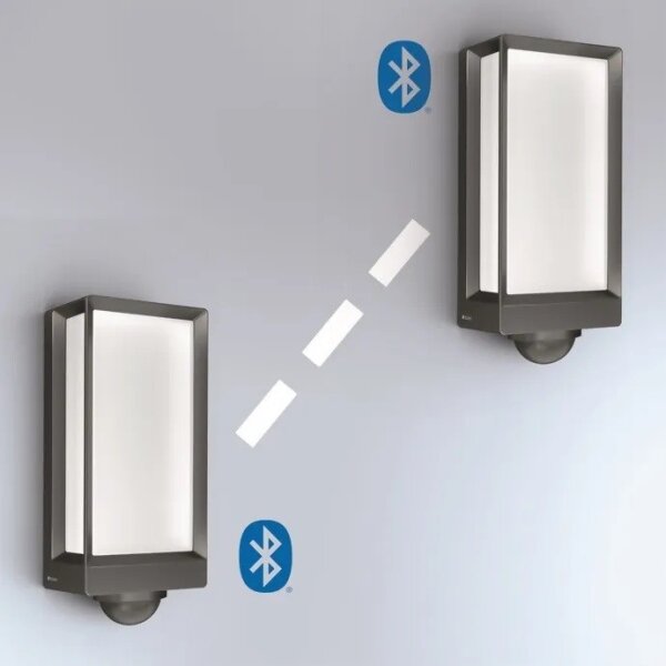 Steinel 085261 - LED Vonkajšie nástenné svietidlo so senzorom L42SC LED/13W/230V
