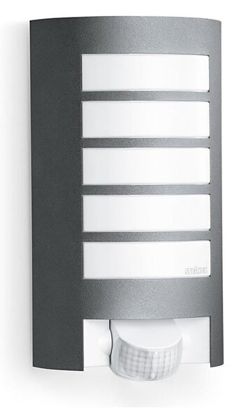 STEINEL 657819 - Vonkajšie svietidlo so senzorom L12 1xE27/60W/230V IP44