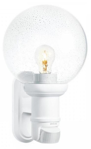 STEINEL 634315 - L 560 S Vonkajšia senzorová nástenná lampa biela IP44