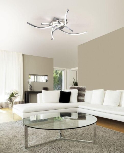 Paul Neuhaus 9144-55 - LED Stmievateľný prisadený luster POLINA LED/27W/230V