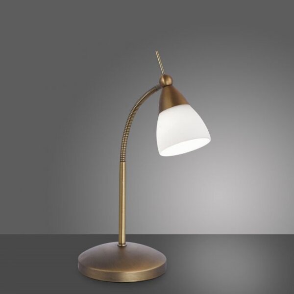 Paul Neuhaus 4001-11 - LED Stmievateľná stolná lampa PINO 1xG9/3W/230V meď