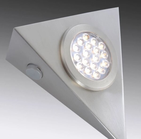 Paul Neuhaus 1119-55-3 - SADA 3x LED Osvetlenie nábytku so senzorom LED/2,5W/230V