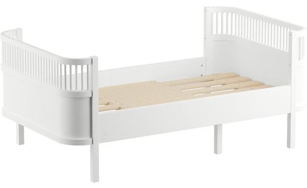 Rozkladacia drevená posteľ Junior Grow, 90 x 165x205 cm