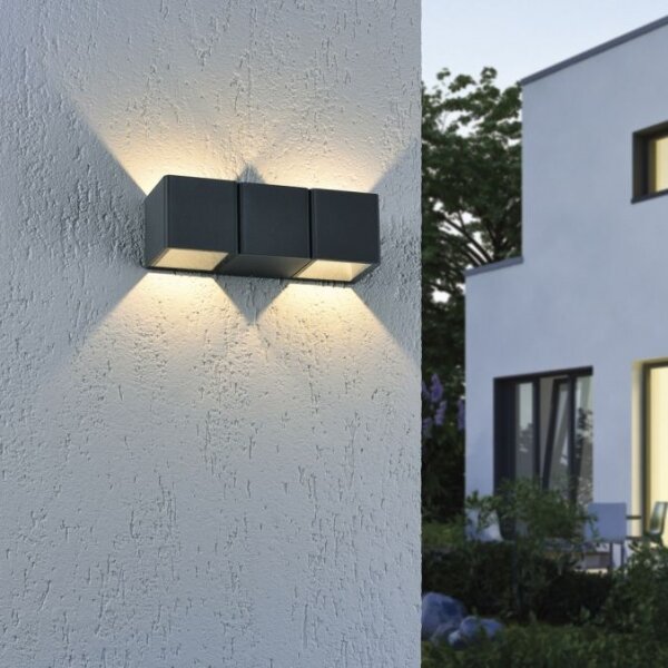 Paul Neuhaus 9658-13 - LED Vonkajšie nástenné svietidlo MARCEL 2xLED/4W/230V IP54