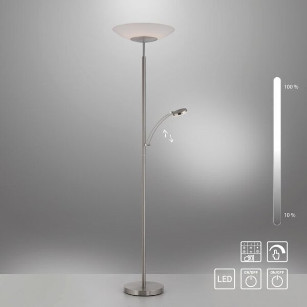 Paul Neuhaus 655-55-LED Stmievateľná stojacia lampa ALFRED LED/28W+LED/4W/230V