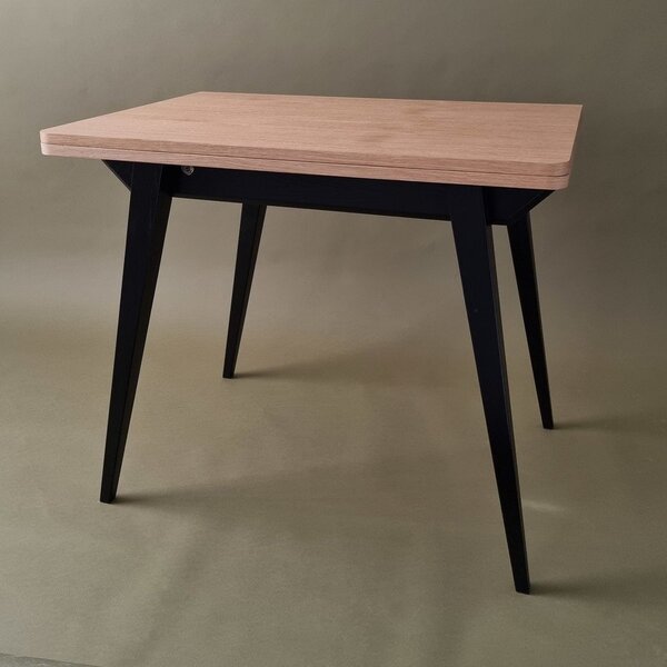 Rozkladací jedálenský stôl s doskou v dekore jaseňového dreva 65x90 cm Envelope – Ragaba