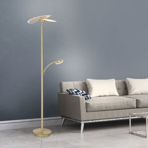 Paul Neuhaus 673-60- stmievateľná stojacia lampa ARTUR 2xLED/21W/230V+LED/6W