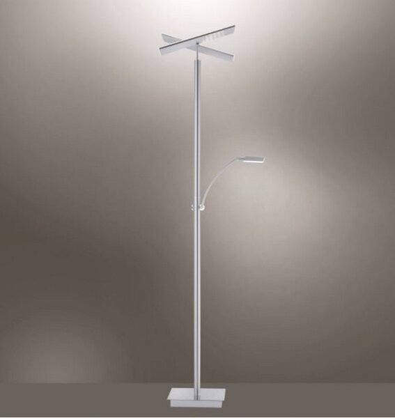 Paul Neuhaus 687-55 - Stmievateľná LED stojacia lampa ARTUR 2xLED/27W + LED/6W