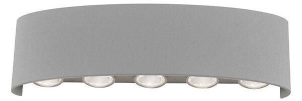 Paul Neuhaus 9489-21- LED Vonkajšie nástenné svietidlo CARLO 10xLED/0,8W/230V IP54