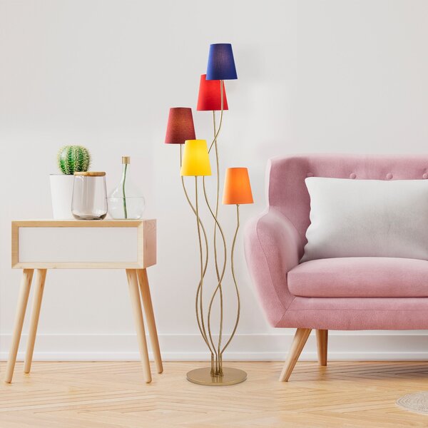 Opviq Stojacia lampa Bonibon II viacfarebná