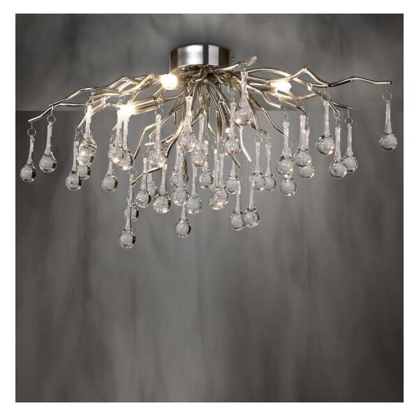 Paul Neuhaus 8090-55 - Prisadený luster ICICLE 4xG9/40W/230V 30x60 cm chróm