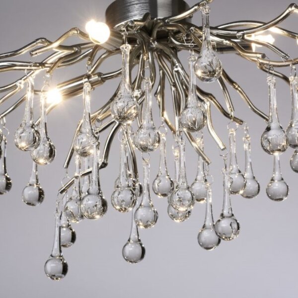 Paul Neuhaus 8090-55 - Prisadený luster ICICLE 4xG9/40W/230V 30x60 cm chróm