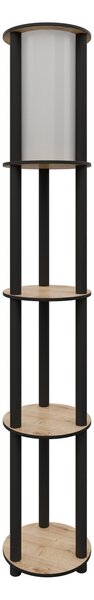 Opviq Stojacia lampa KS-11107 orech