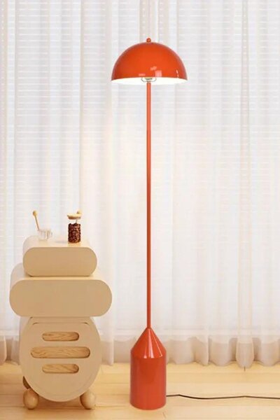 Opviq Stojacia lampa MUSHROOM oranžová