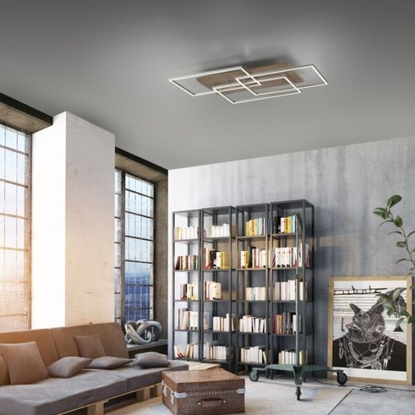 Paul Neuhaus 8330-79 - LED Stmievateľný prisadený luster PALMA 3xLED/12W/230V + DO