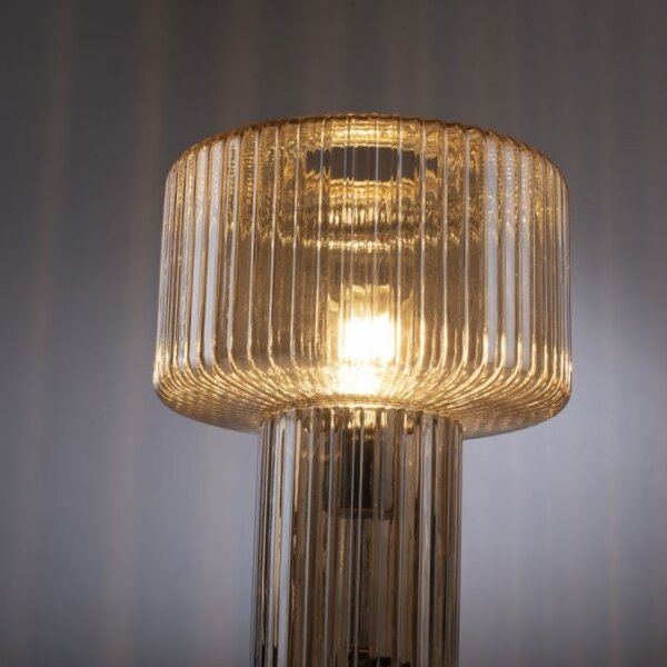 Paul Neuhaus 4092-27 - Stolná lampa FUNGUS 1xE27/10W/230V béžová