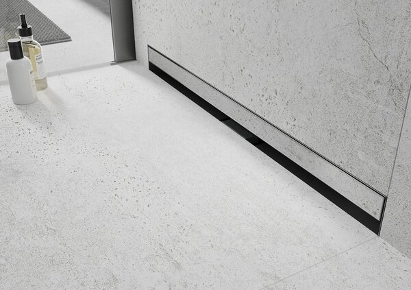MAXMAX Sprchový žľab do steny NEO WALL 2v1 25-120 cm, 1030050