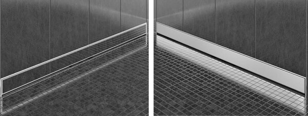 MAXMAX Sprchový žľab do steny NEO WALL 2v1 25-120 cm, 1030050