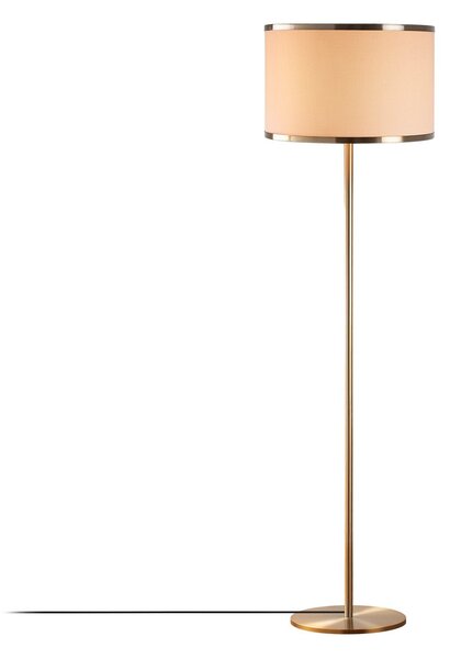 Opviq Stojacia lampa Way retro zlatá/béžová