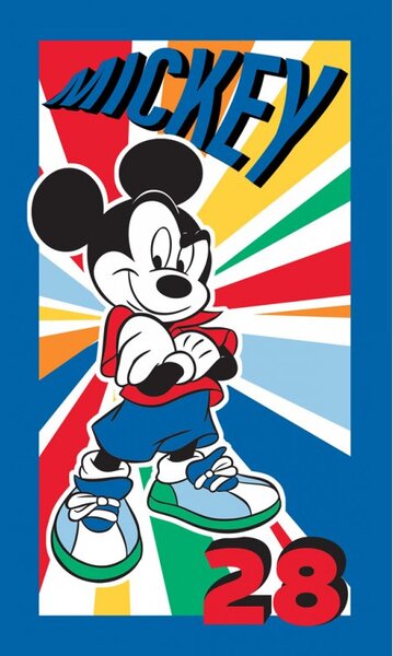 Carbotex Bavlnený froté uteráčik 30x50 cm - Frajer Mickey Mouse