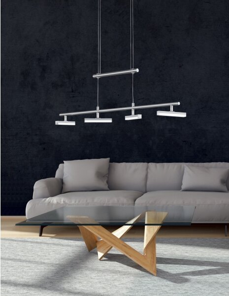 Trio - LED Stmievateľný luster na lanku OPIUM 4xLED/4,5W/230V