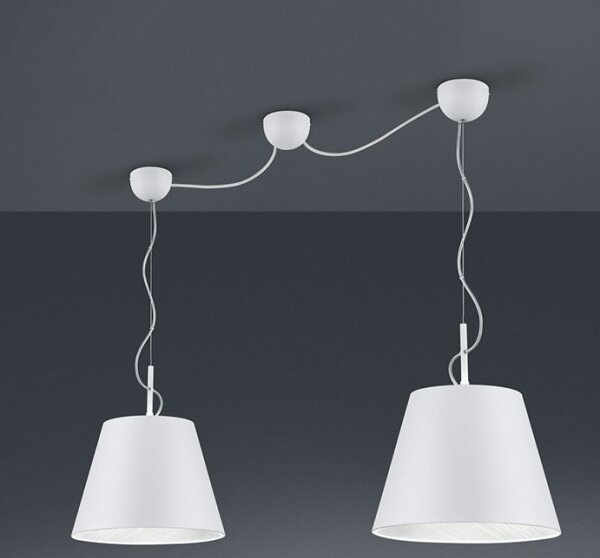 Trio - Luster na lanku ANDREUS 2xE27/60W/230V