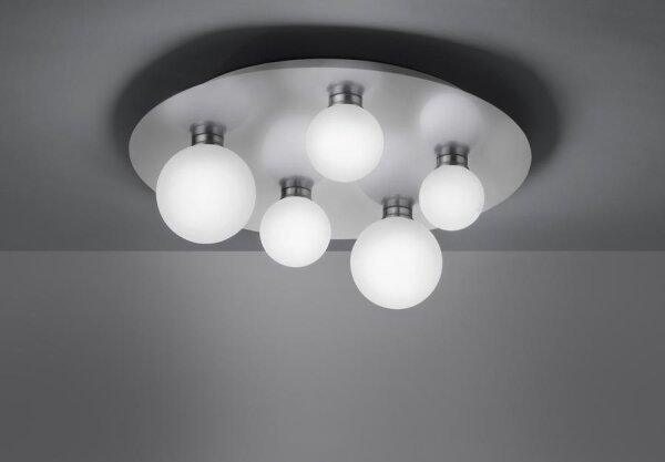 Trio - LED RGB Stmievateľné stropné svietidlo DICAPO 5xLED/3W/230V 3000-5000K + DO