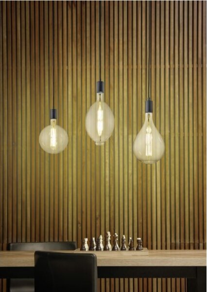 Trio - LED Stmievateľný luster na lanku GINSTER 3xE27/8W/230V