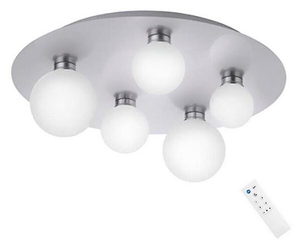Trio - LED RGB Stmievateľné stropné svietidlo DICAPO 5xLED/3W/230V 3000-5000K + DO