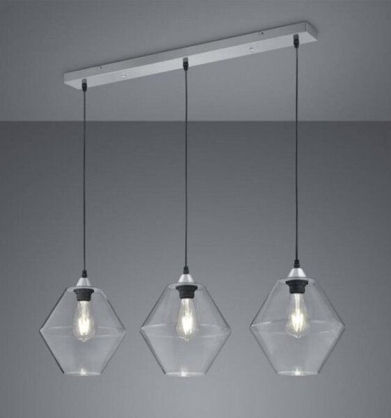 Reality - Luster na lanku TRENTO 3xE27/40W/230V