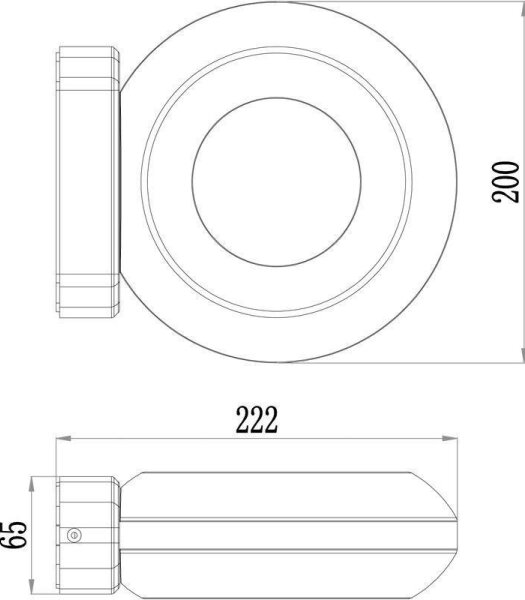 Deko-Light 731081 - LED Vonkajšie nástenné svietidlo MUSCAE 13W/230V IP54 antracit