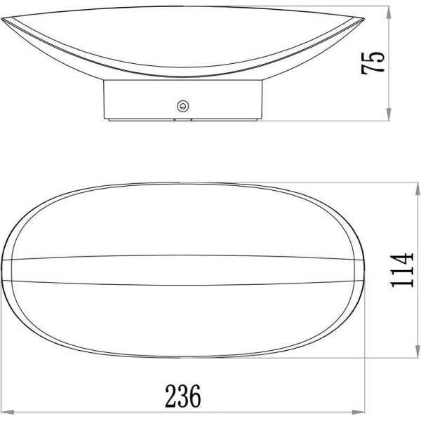 Deko-Light 731078 -LED Vonkajšie nástenné svietidlo AVIOR 12,7W/230V IP54 antracit