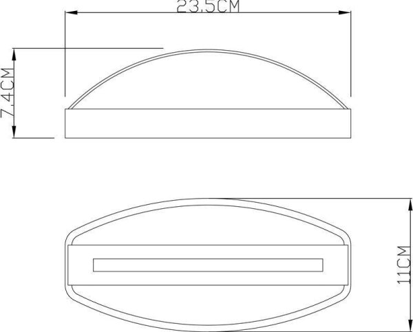 Deko-Light 731093 -LED Vonkajšie nástenné svietidlo ERIDANI 13W/230V IP44 antracit
