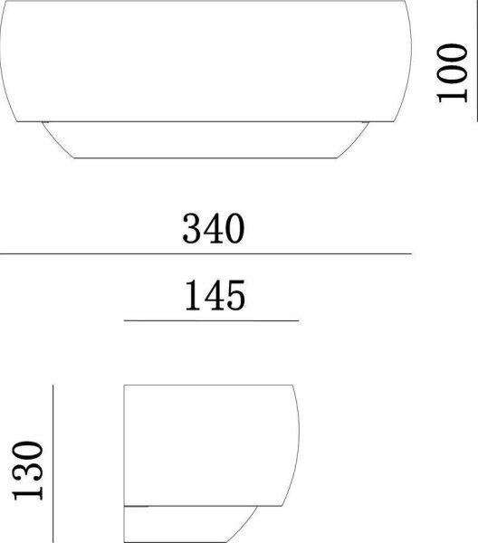 Deko-Light 341206 - Nástenné svietidlo TWYNNDA 1xE14/40W/230V biela