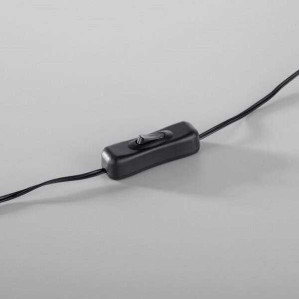 JUST LIGHT. 15395-18 - LED Stolná lampa MINI RITUS LED/10,5W/230V čierna