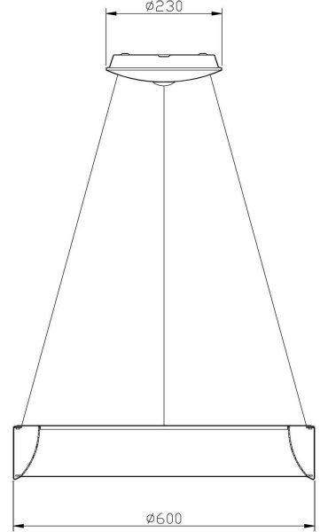 Deko-Light 342125 - LED Stmievateľný luster SCULPTORIS LED/27W/230V 4000K pr. 60cm