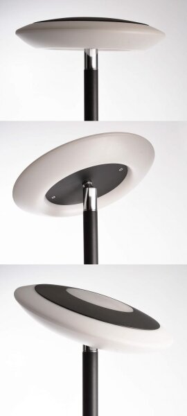 Deko-Light 343028-LED Stmievateľná stojacia lampa BERMUDA LED/18W/230V 3000K čierna