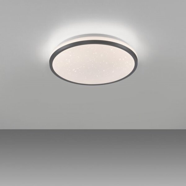 JUST LIGHT. 14293-18 - LED Stmievateľné stropné svietidlo KYLE LED/10W/230V čierna