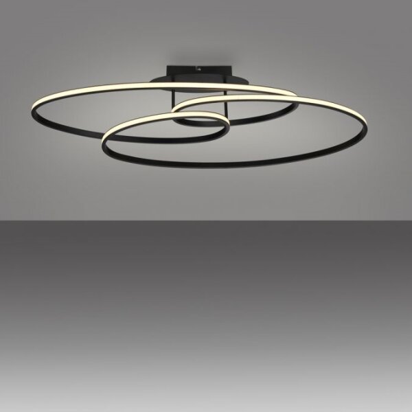 JUST LIGHT. 15321-18 - LED Stropné svietidlo LUMACA LED/33W/230V čierna