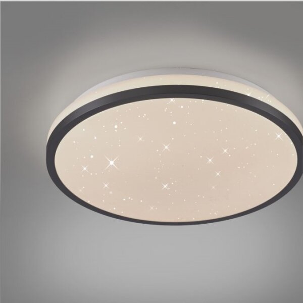JUST LIGHT. 14293-18 - LED Stmievateľné stropné svietidlo KYLE LED/10W/230V čierna