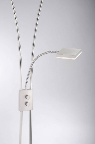 Leuchten Direkt 11776-55-LED Stmievateľná lampa HELIA LED/16,8W/230V + 2xLED/3,8W
