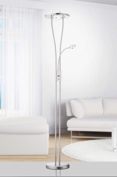 Leuchten Direkt 11778-55-LED Stmievateľná lampa HELIA LED/16,8W/230V + 2xLED/3,8W